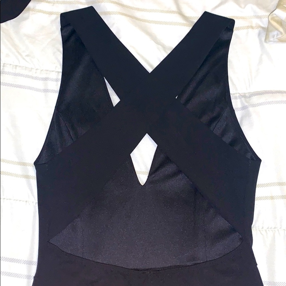 Cross Back Jumpsuit, Pants Suit